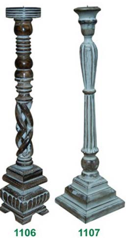 Wooden Candle Holders Manufacturer Supplier Wholesale Exporter Importer Buyer Trader Retailer in Saharanpur Uttar Pradesh India